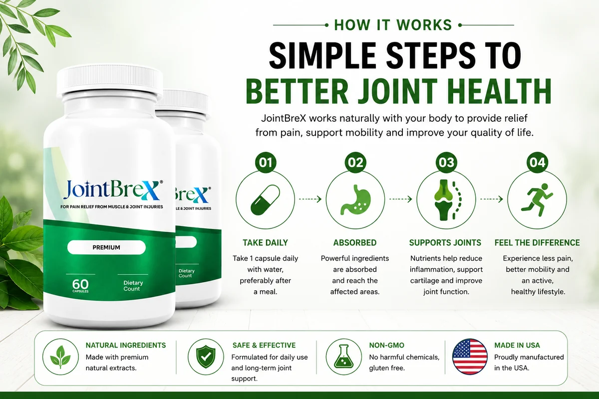 How JointBrex works: from capsule to joint comfort support